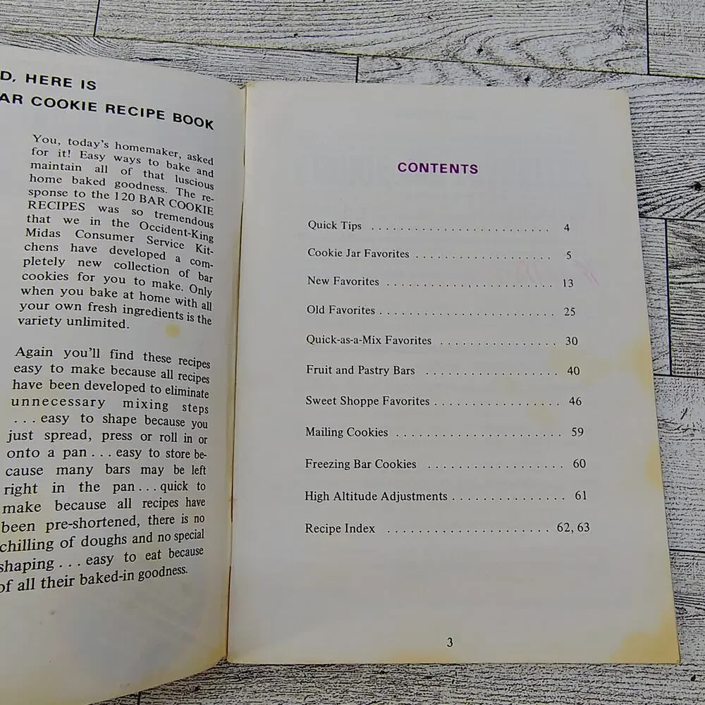 Cookbook occident king